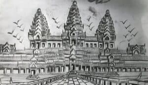 How to Draw Angkor Wat