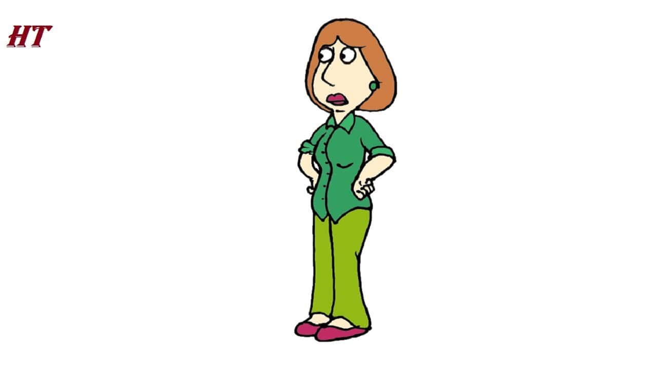 How to draw Lois griffin from The family guy