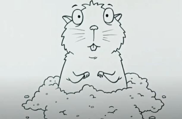 How to Draw a Gopher Step by Step
