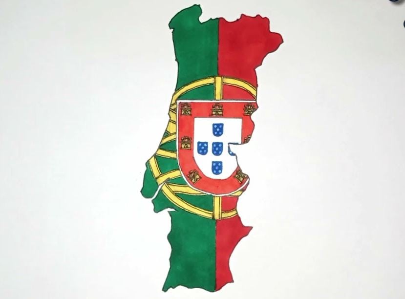 How to draw Portugal (map)
