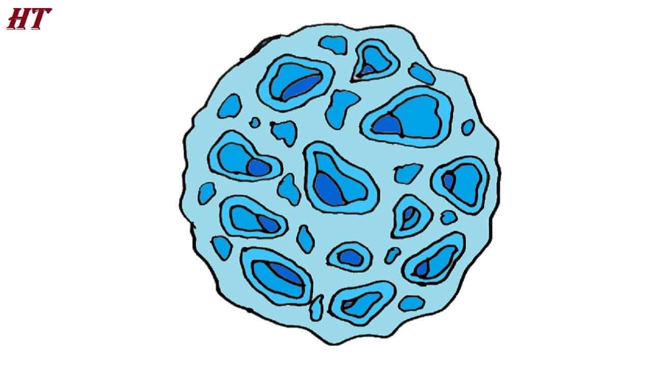 How to Draw Mercury Planet Step by Step