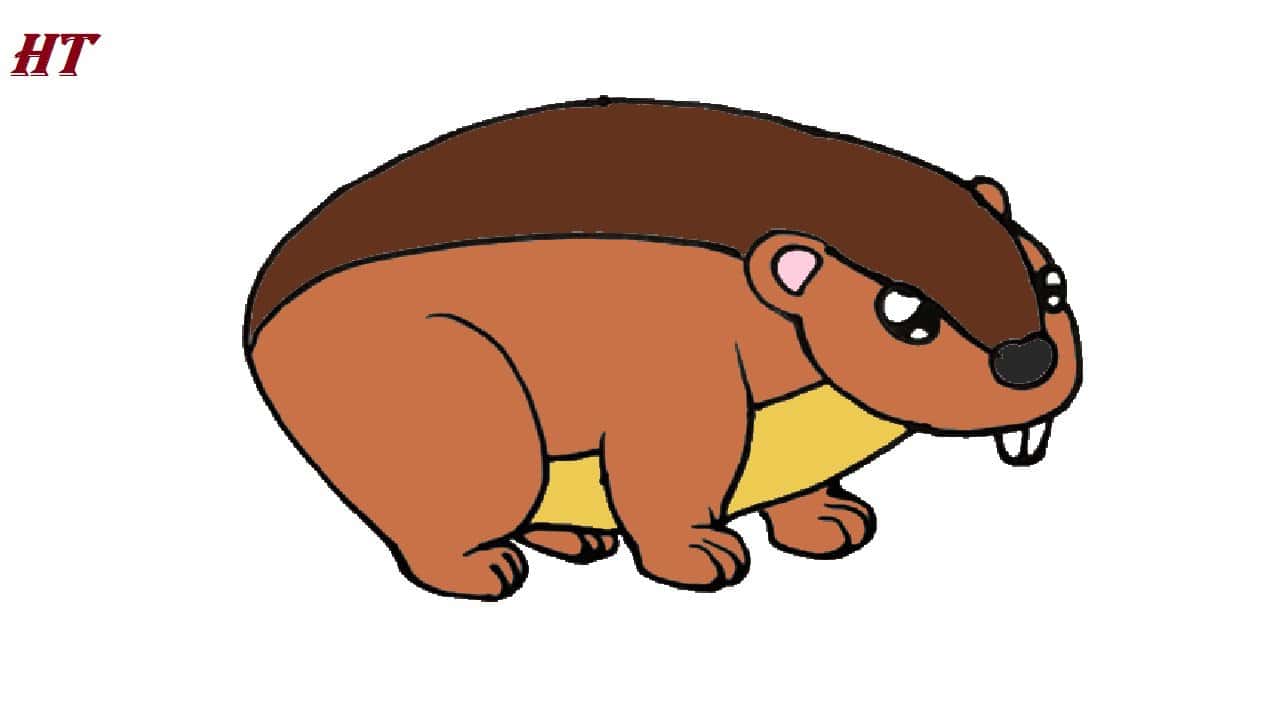 How to Draw a Lemming step by step