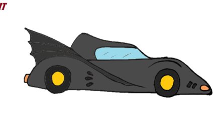 How to Draw a Batmobile step by step