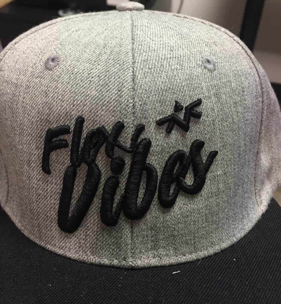 embroidery cap