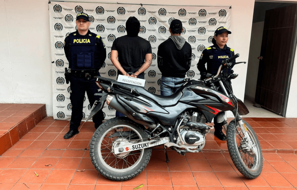 Dos capturados en Tarqui por receptación y falsedad marcaria