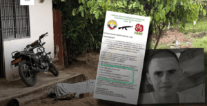 Panfleto con amenazas genera temor entre la comunidad de Campoalegre tras dos homicidios recientes, creando inquietud y preocupación en los residentes.