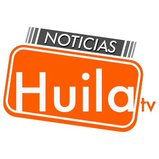 Logo de Huila TV Noticias, canal de noticias de Huila, Colombia, con fondo negro y texto en naranja y blanco.