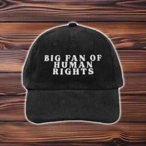 Big-Fan-of-Human-Rights-Cap-–-Vintage-Embroidered-Denim-Hat-US