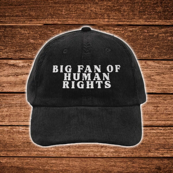 Big-Fan-of-Human-Rights-Cap-–-Vintage-Embroidered-Denim-Hat-USA