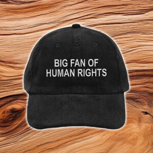 Big-Fan-of-Human-Rights-Hat-–-Minimalist-Denim-Embroidered-Cap-USA