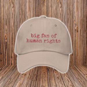 Big-Fan-of-Human-Rights-Hat-–-Minimalist-Embroidered-Cap-US