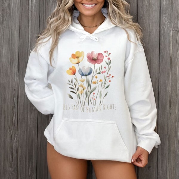 Big-Fan-of-Human-Rights-Shirt-–-Boho-Floral-Feminist-Tees