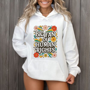 Big-Fan-of-Human-Rights-Shirt-–-Retro-Floral-Statement-Tee-US