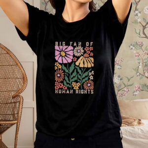 Big-Fan-of-Human-Rights-Shirt-–-Vintage-Folk-Floral-Tee