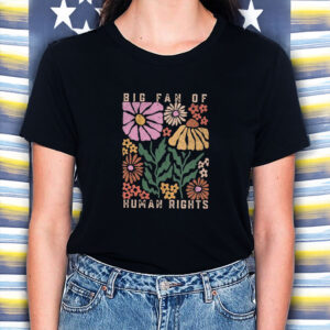 Big-Fan-of-Human-Rights-Shirt-–-Vintage-Folk-Floral-Tee-US