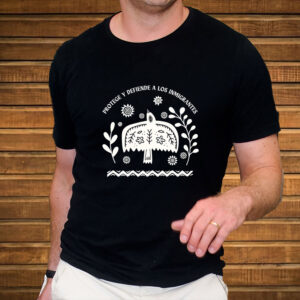 Protege-y-Defiende-a-los-Inmigrantes-Shirt-–-Folk-Art-Tee