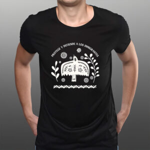 Protege-y-Defiende-a-los-Inmigrantes-Shirt-–-Folk-Art-Tee-US