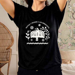 Protege-y-Defiende-a-los-Inmigrantes-Shirt-–-Folk-Art-Tee-USA