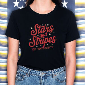 Stars-and-Stripes-and-Human-Rights-Shirt-–-Patriotic-Black-Equality-Tee-US