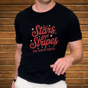 Stars-and-Stripes-and-Human-Rights-Shirt-–-Patriotic-Black-Equality-Tee-USA