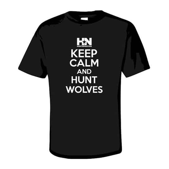 HN Tee - Keep Calm and Hunt Wolves