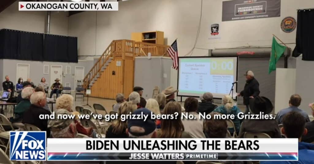 Biden admin accelerates plan to unleash grizzly bears near rural community over widespread local opposition