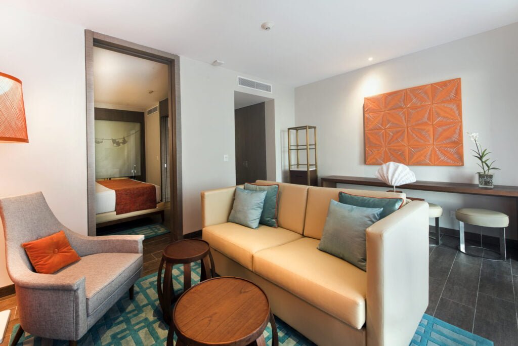 Flat Suite Living Room Nickelodeon Punta Cana