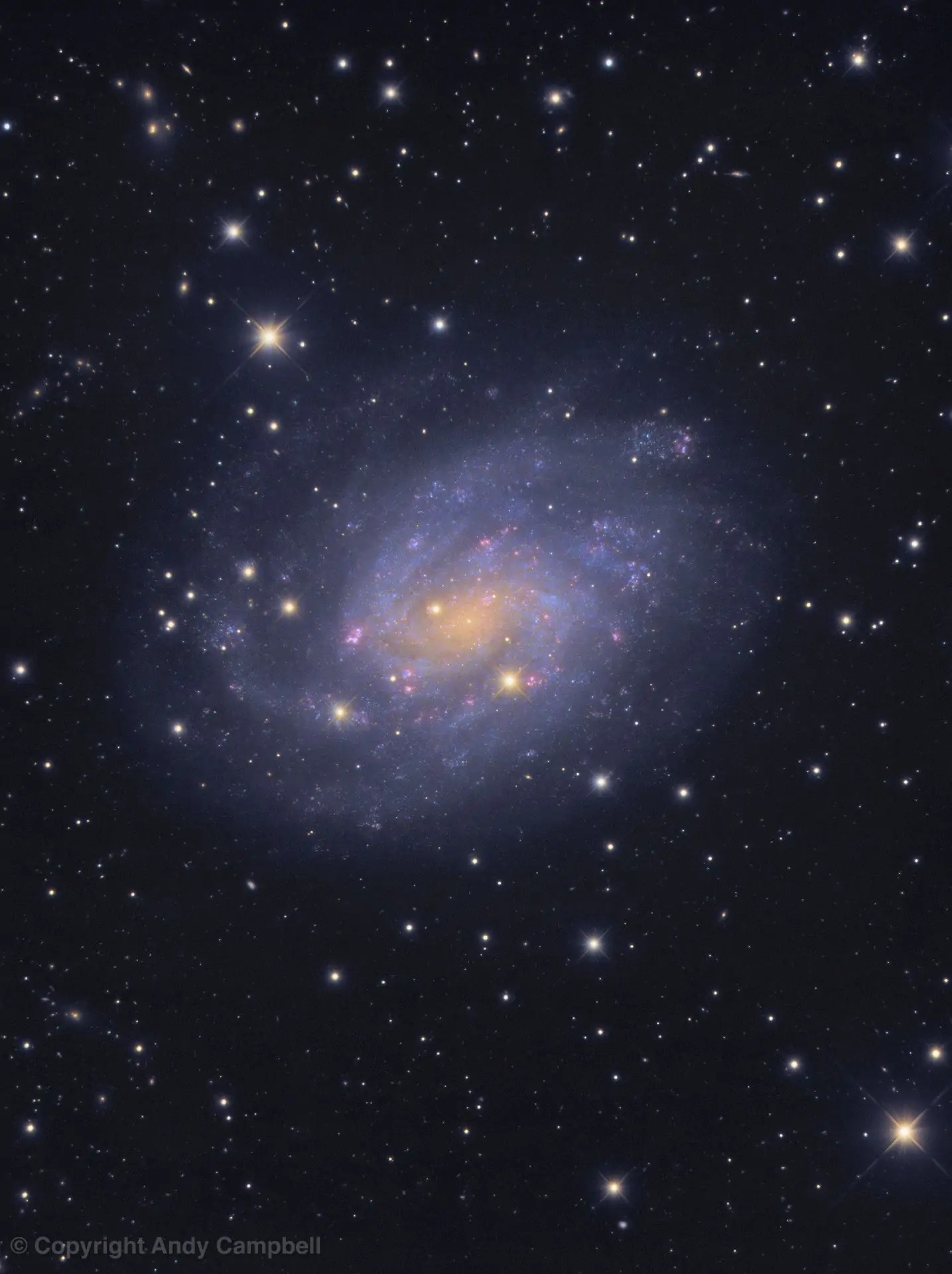 NGC 300 galaxy LRGB