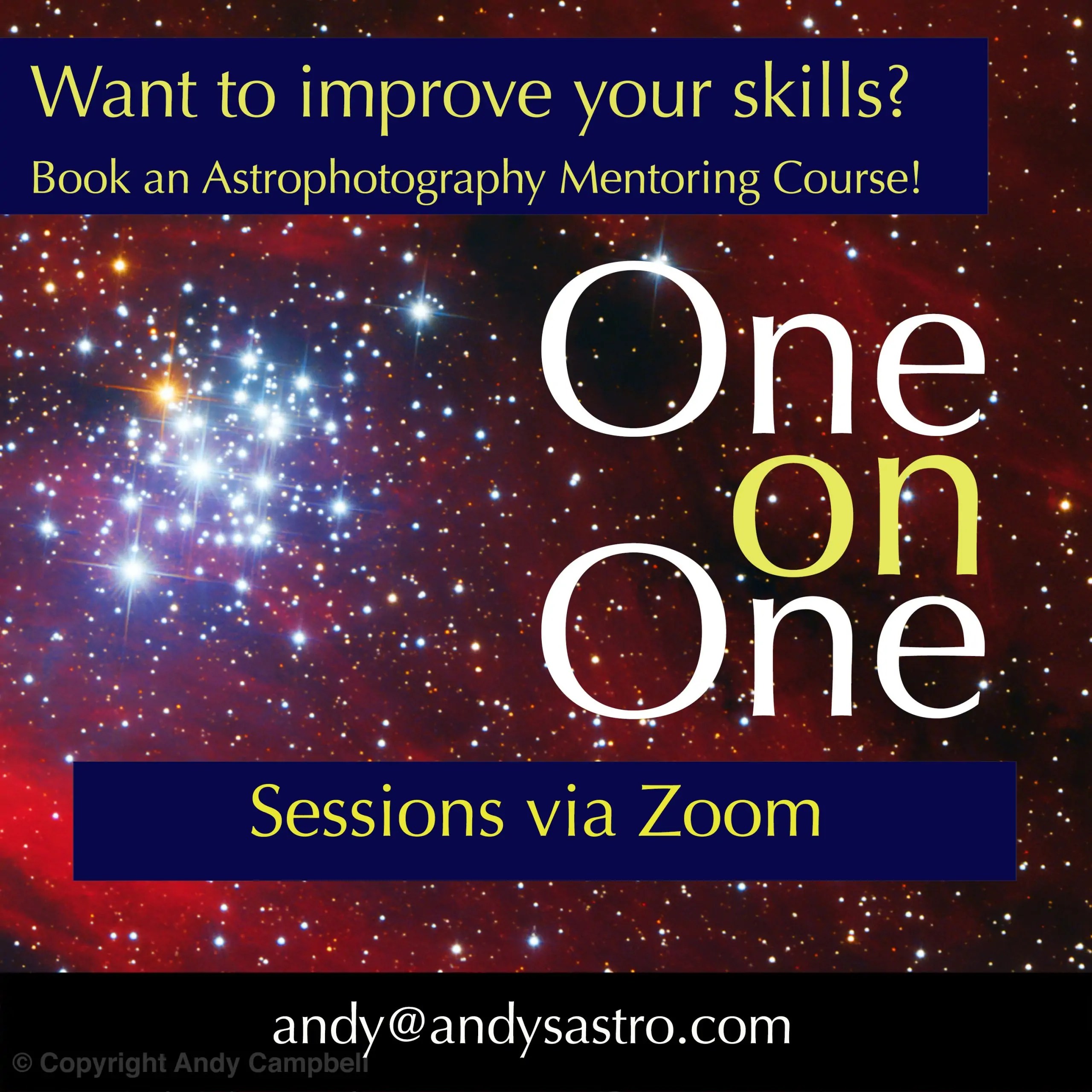 Star cluster astrophotography captured by Andy’s Astropix.