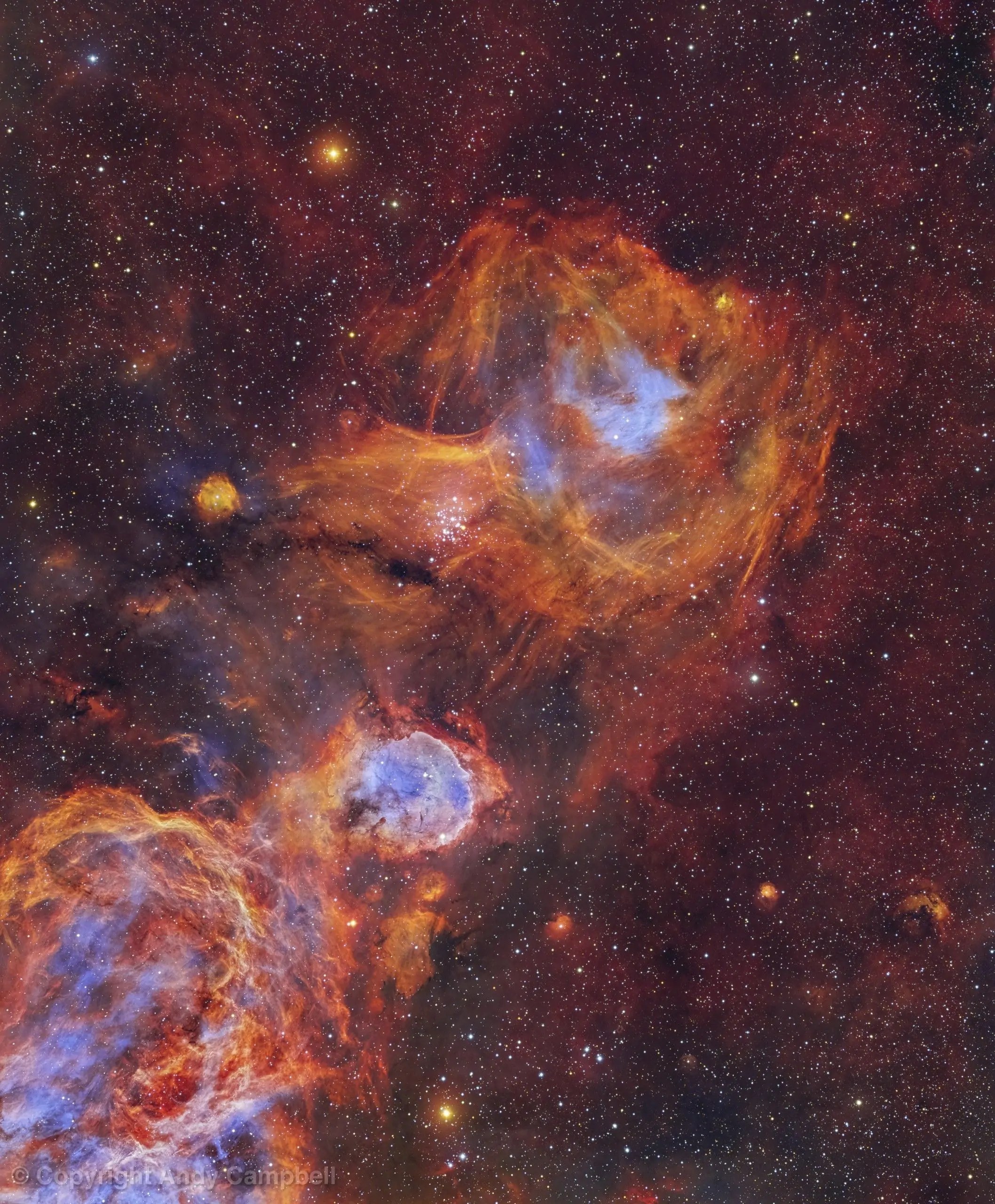 Gabriella Mistral Nebula NGC_3324