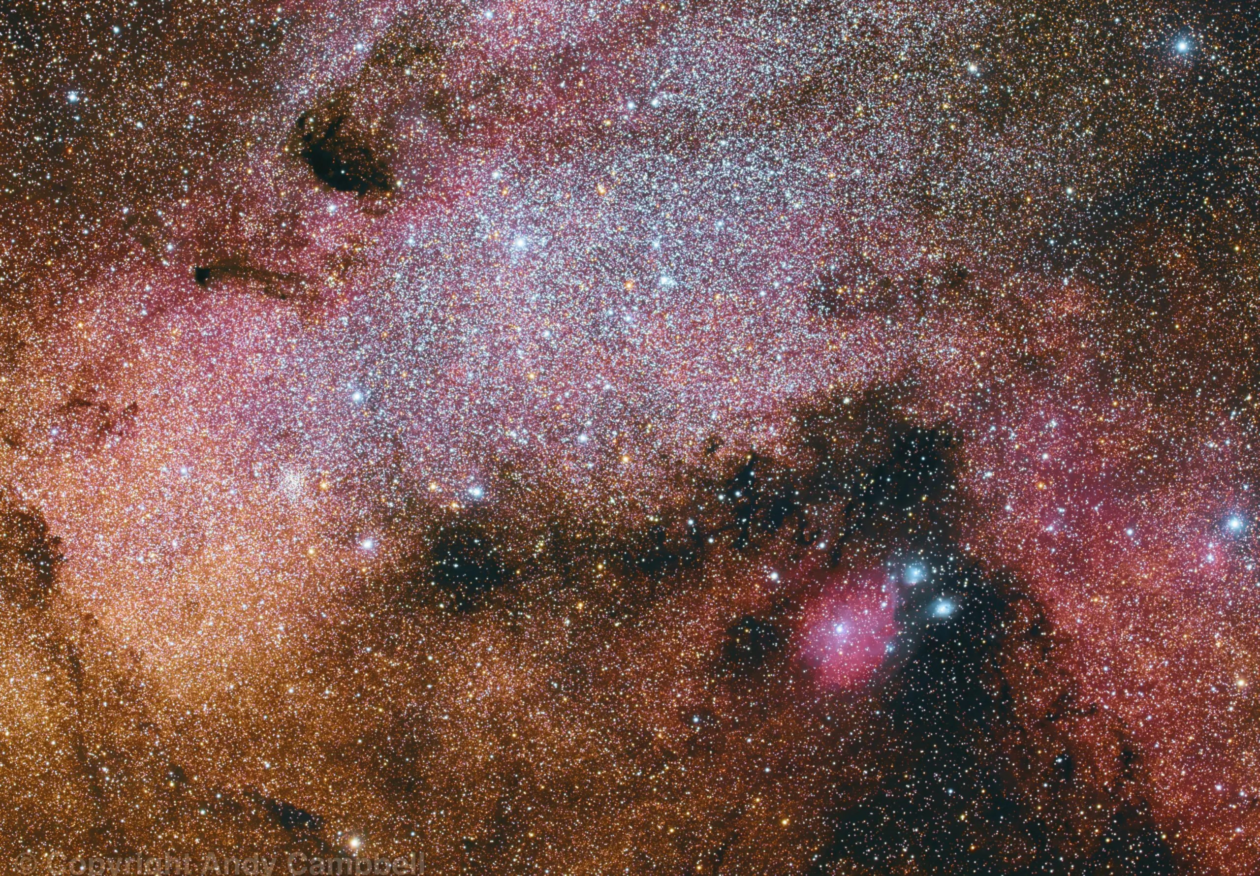 M24 Saggitarius Star Cloud by Andy Campbell