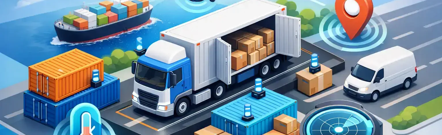 Connected cargo monitoring devices for supply chain visibility.