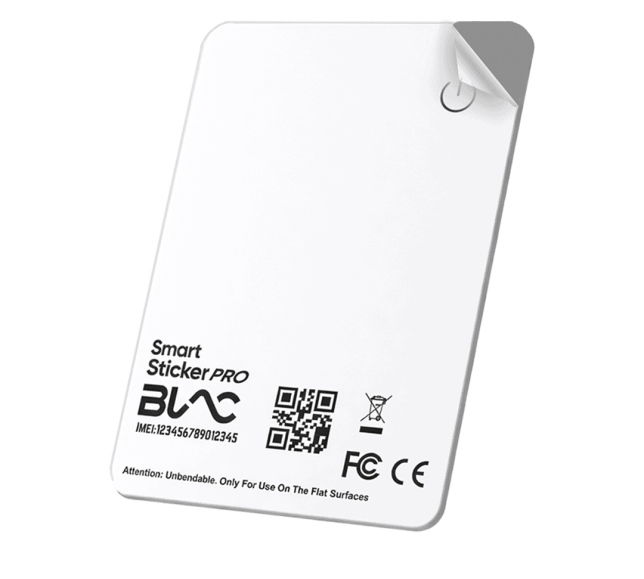 Wireless smart label for cargo tracking and risk management by Blac.