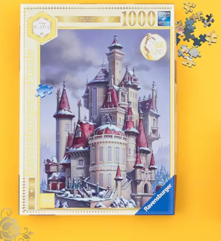 Disney - 美女と野獣　オーナメント 城 Disney Castle Collection Disney Castle Collection Beauty and the Beast Christmas