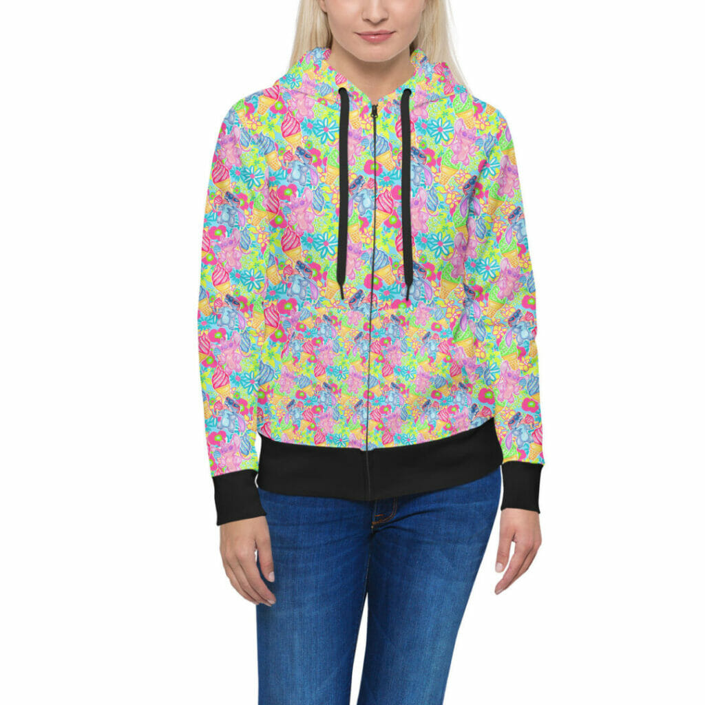 Rainbow Rules Neon Floral