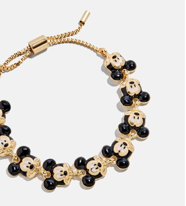 Chic Mickey Mouse Beaded Necklace.