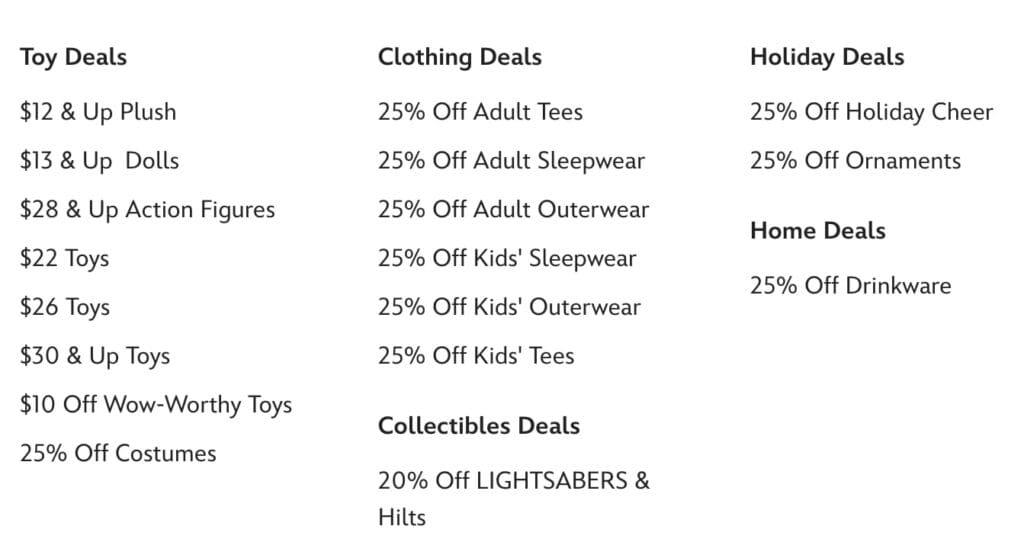 Disney fashion deals on toys, clothing, and accessories for kids and adults. Shop Disney costumes, toys, and holiday accessories now.