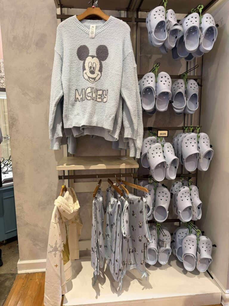 Comfortable Mickey Mouse themed knit sweater for Disney fans and Disney-inspired fashion.