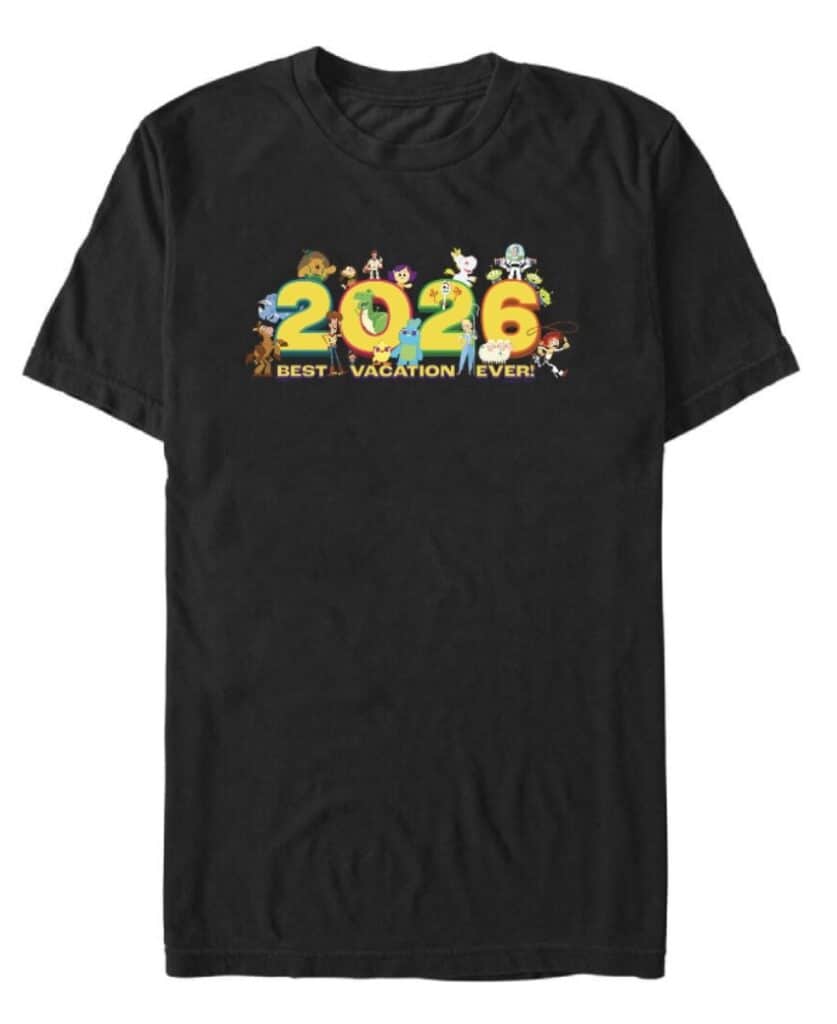 Cute Disney 2026 design for fans of Disney characters and vacation memories.