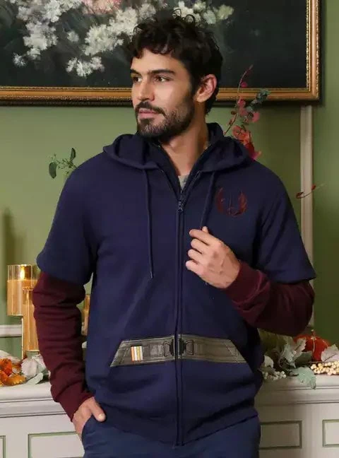 Comfortable Disney-themed zip-up hoodie for men with Marvel Spider-Man logo.