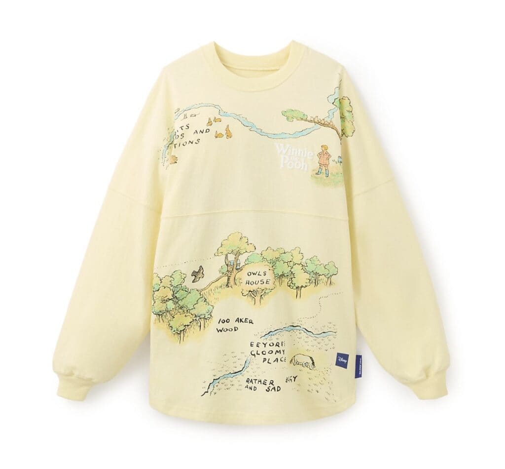 Playful Winnie the Pooh themed sweatshirt, perfect for Disney fans and cozy casual wear.