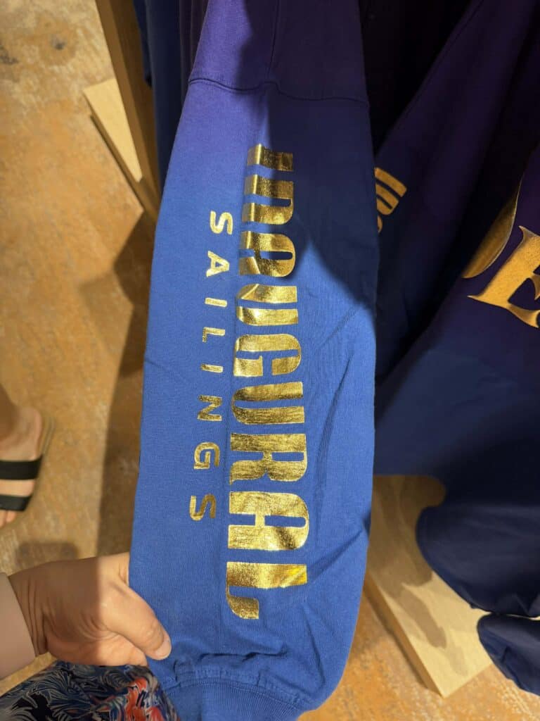 Disney hoodie with gold "DISNEY" lettering, a stylish piece of Disney fashion and apparel.