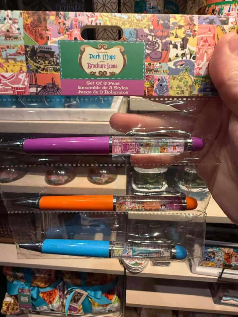 Colorful Disney-themed collectible pens for fans and stationery lovers.