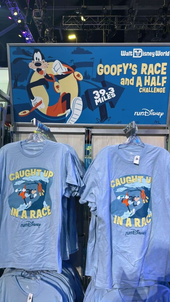 Disney race shirt with Mickey Mouse running design for Disney fans.