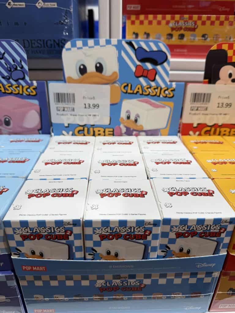 Colorful Disney Pixar Classic Toy Collection featuring iconic characters in collectible packaging.