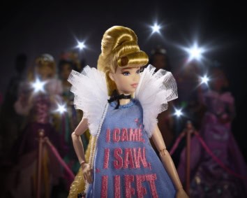 Detailed fashion doll with elegant hairstyle and vibrant outfit for Disney collectors.