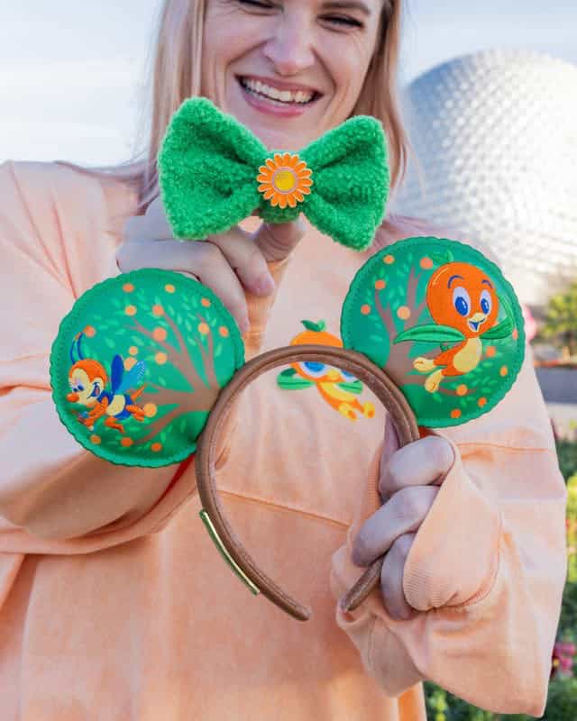 Colorful Disney-inspired hair accessories featuring Tinker Bell and friends for kids.
