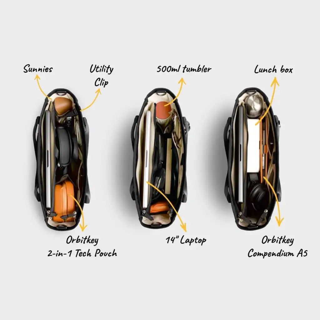 Versatile Disney tech pouch with compartments for sunnies, tumbler, lunch box, and more.