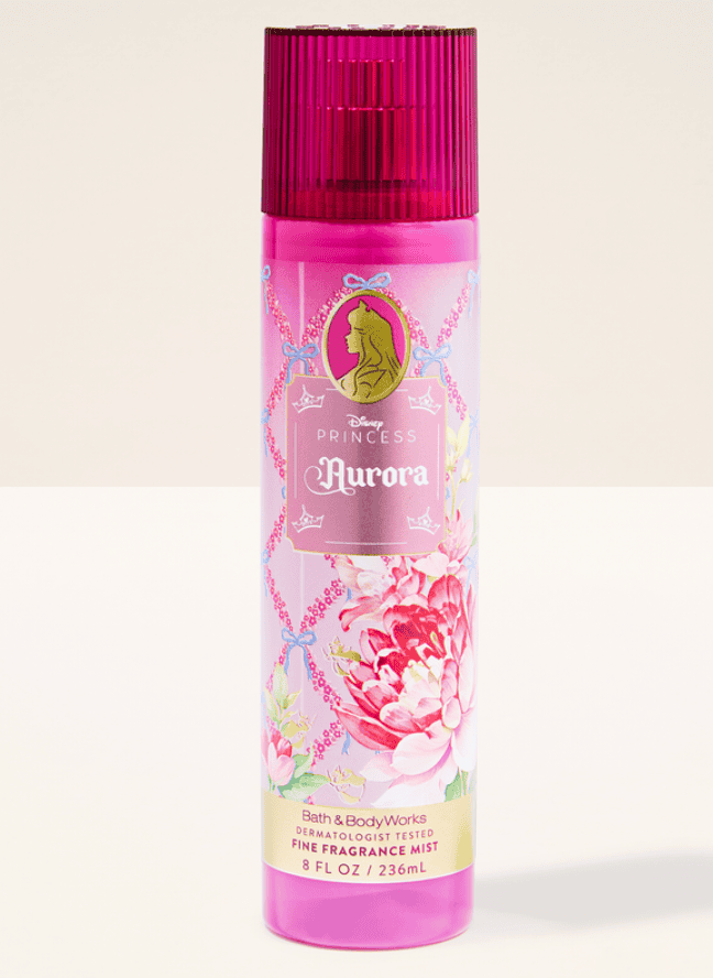 Aurora Disney Princess fragrance mist with floral scent, 8 oz.