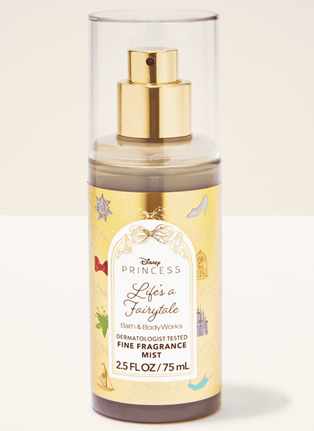 Disney Princess Fairytale Bath & Body Works Mist.